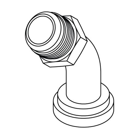 TOMPKINS Hydraulic Fitting-Flange12MJ-16FL C61 45 6845-12-16